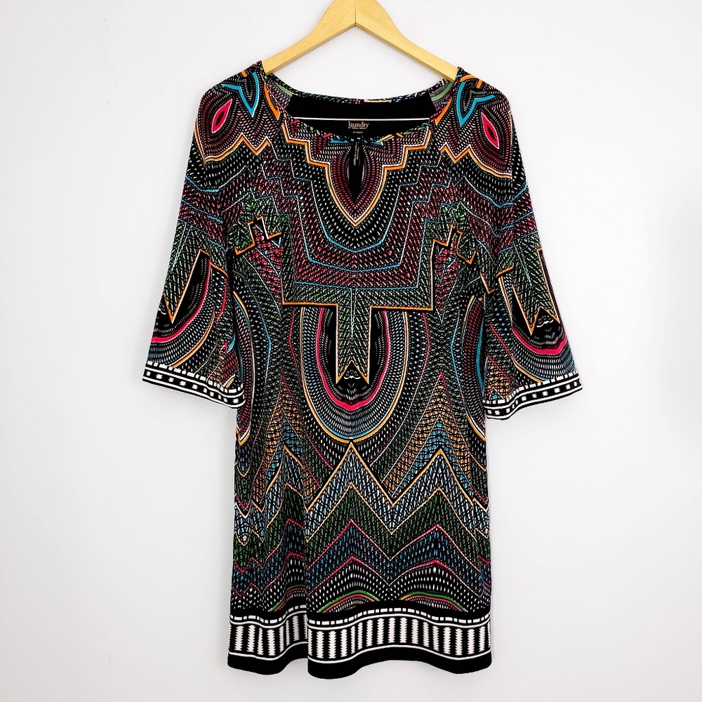 Laundry by Shelli Segal Printed Shift Dress